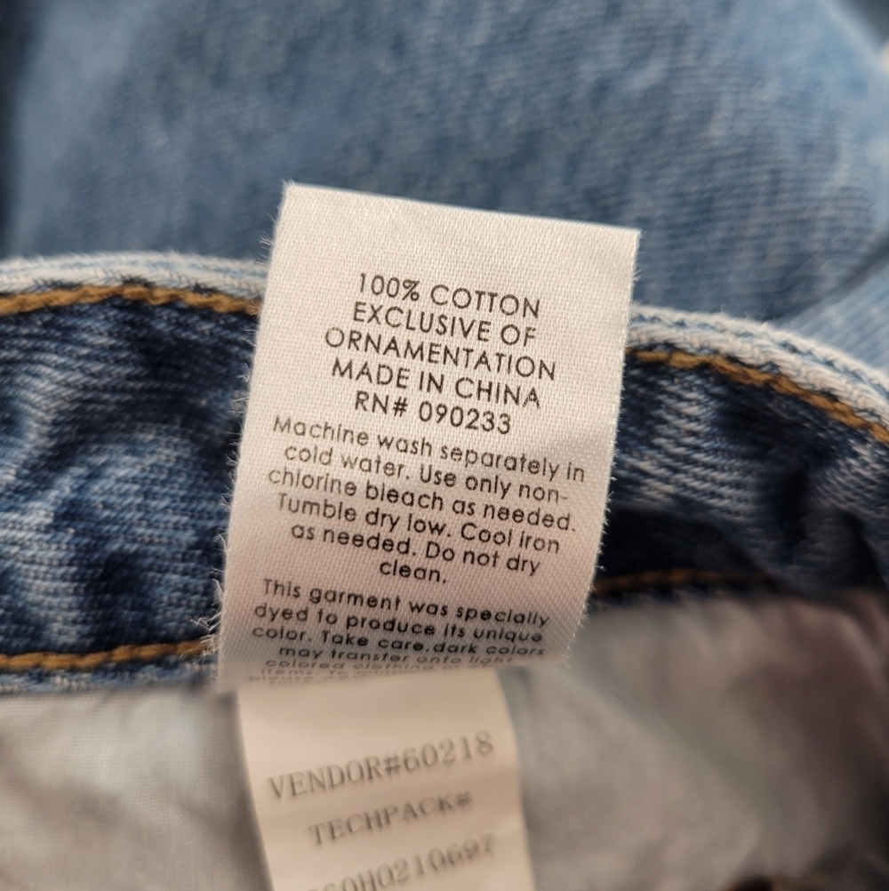 Pascun Eco Yin & Yang Boyfriend Jeans Hi‎ Rise Size 28 - Picture 4 of 5